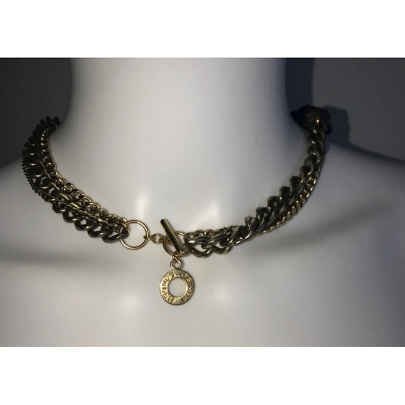 JANNA CONNER *Rock Crystal* chunky quartz statement collar boho necklace - Picture 3 of 4